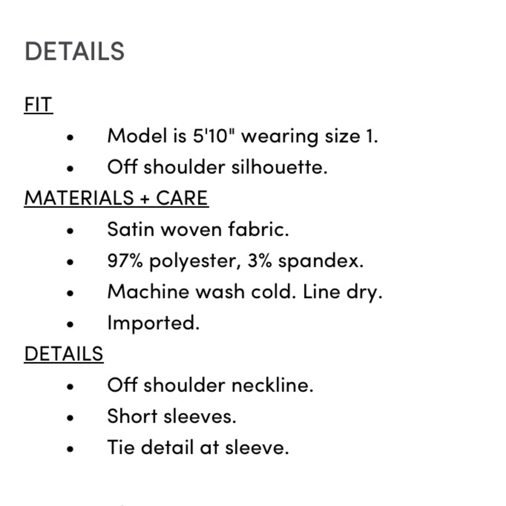 Torrid Red Satin Off-Shoulder Top - Picture 6 of 6
